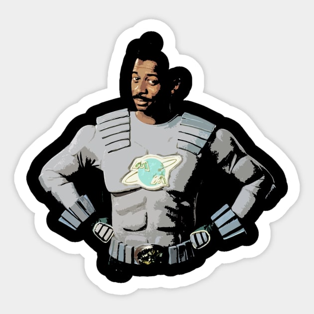 Meteor Man Sticker by swgpodcast